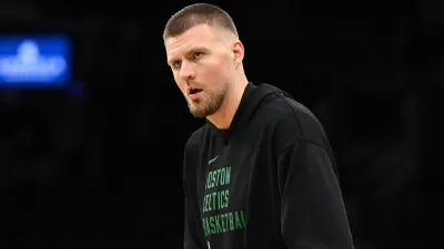 Celtics big man Kristaps Porzingis