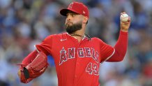 Angels pitcher Patrick Sandoval