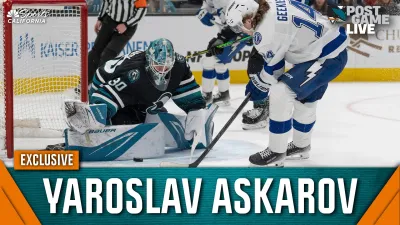 Askarov feels ‘unbelievable' after Sharks end losing streak