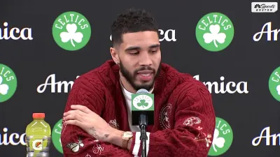 Jayson Tatum speaks to ‘luxury' Celtics have playing in TD Garden