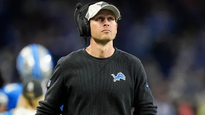 Lions offensive coordinator Ben Johnson