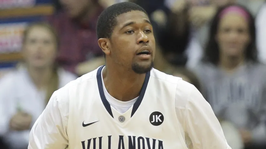 FILE - Villanova forward Kris Jenkins