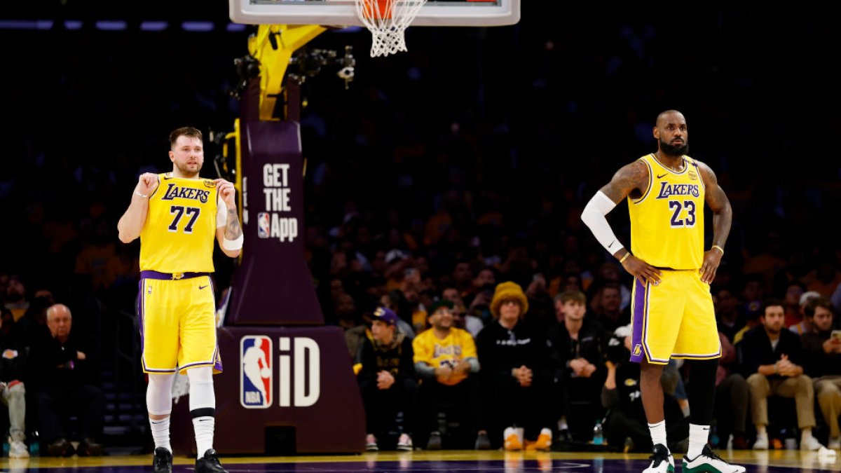 Los Angeles Lakers: Luka Doncic shines alongside LeBron James in debut ...