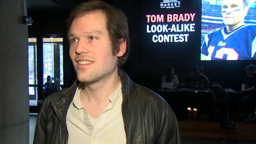 Tom Brady look-alike competition winner Will, from Brookline, New Hampshire.