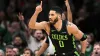 Jayson Tatum reacts to Bill Chisholm purchasing Celtics