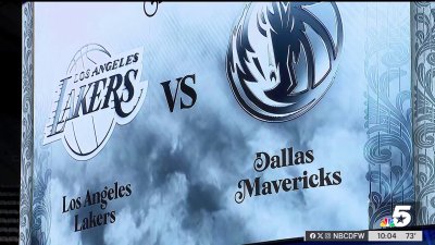 Fans welcome Luka as a Lakers player to the AAC