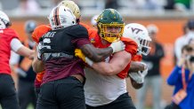North Dakota State offensive lineman Grey Zabel