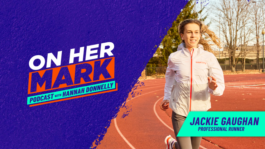 Professional runner Jackie Gaughan