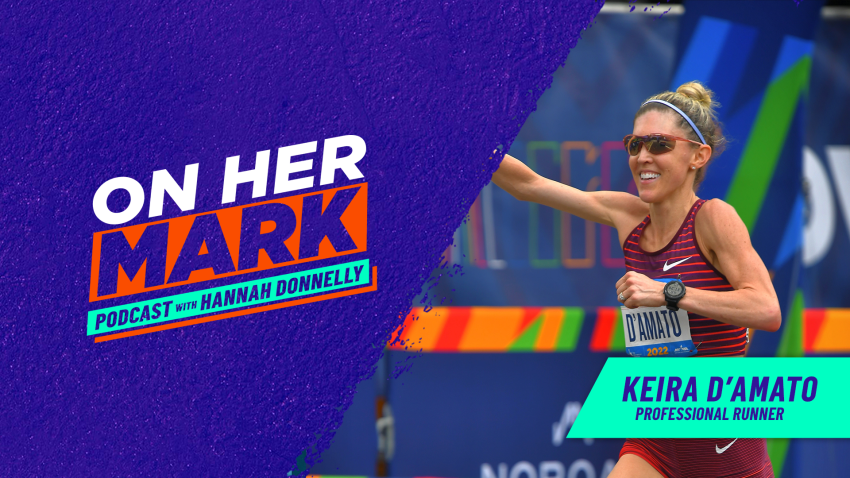 Boston Marathon runner Keira D'Amato