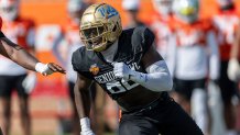 UCLA defensive lineman Oluwafemi Oladejo