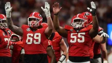 Georgia offensive linemen