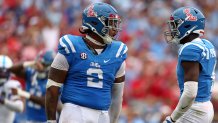Ole Miss defensive tackle Walter Nolen