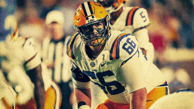 LSU offensive tackle Will Campbell
