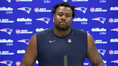 Christian Barmore on Patriots' defense: We got some hungry dogs