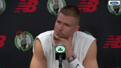 Kristaps Porzingis has perfect response when asked about playing at MSG