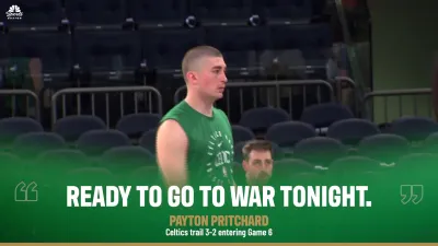 Payton Pritchard is ‘ready to go to war' in Game 6