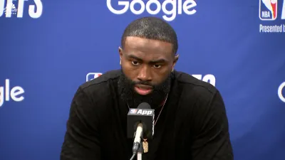 Jaylen Brown at a loss for words after Tatum injury, Game 4 loss