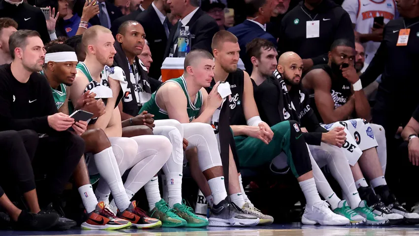 Celtics players react to their season-ending loss vs. Knicks