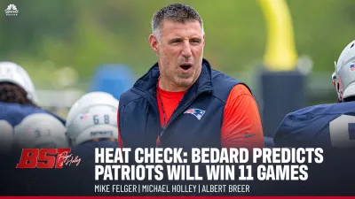 HEAT CHECK: Bedard predicts Patriots will win 11 games in 2025