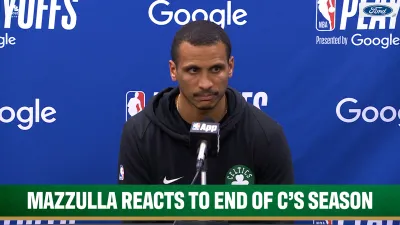 Mazzulla reacts to end of C's season: We didn't achieve our goal