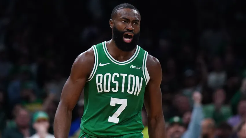 Celtics wing Jaylen Brown