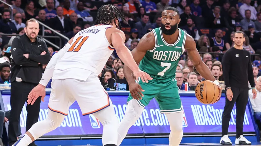 Celtics wing Jaylen Brown