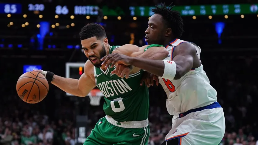Jayson Tatum and OG Anunoby