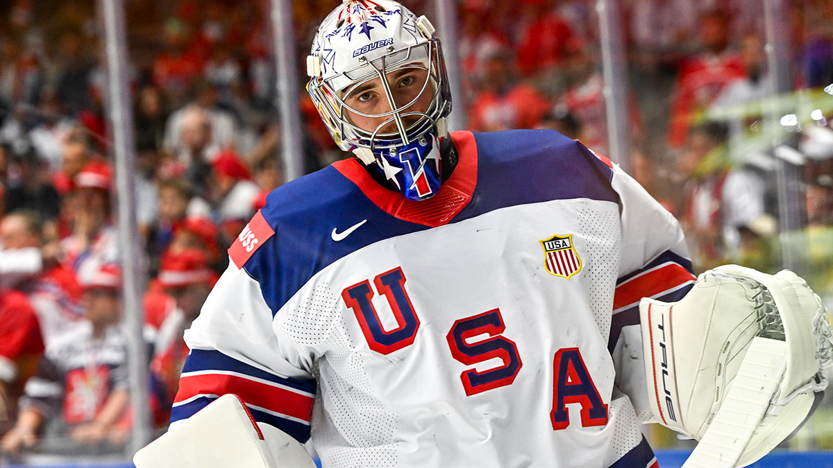 Swayman undefeated for Team USA at 2025 World Championship