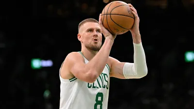 Celtics big man Kristaps Porzingis