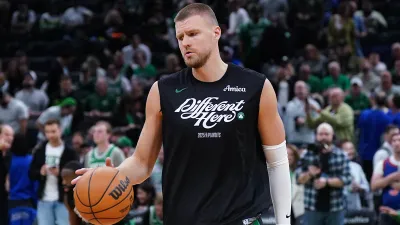 Celtics big man Kristaps Porzingis