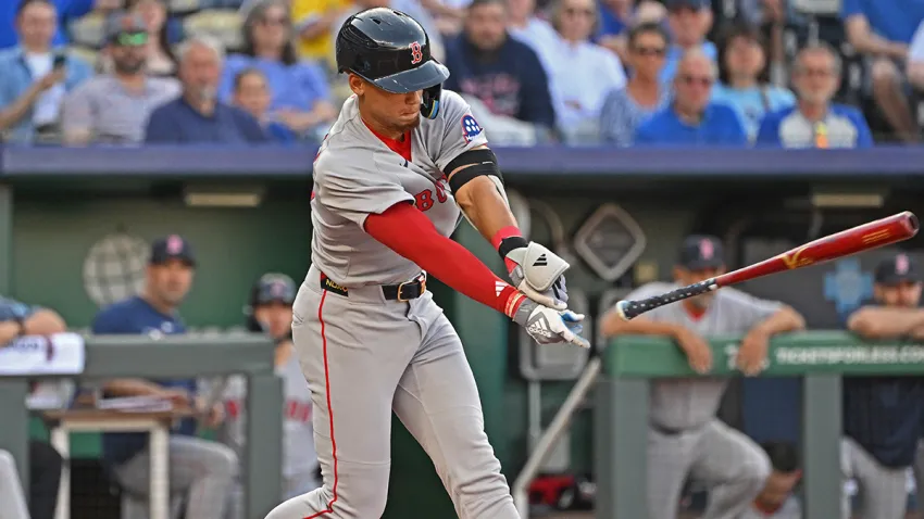 Red Sox infielder Kristian Campbell