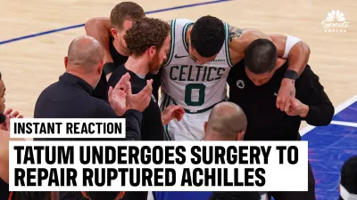 INSTANT REACTION: Tatum undergoes successful Achilles surgery