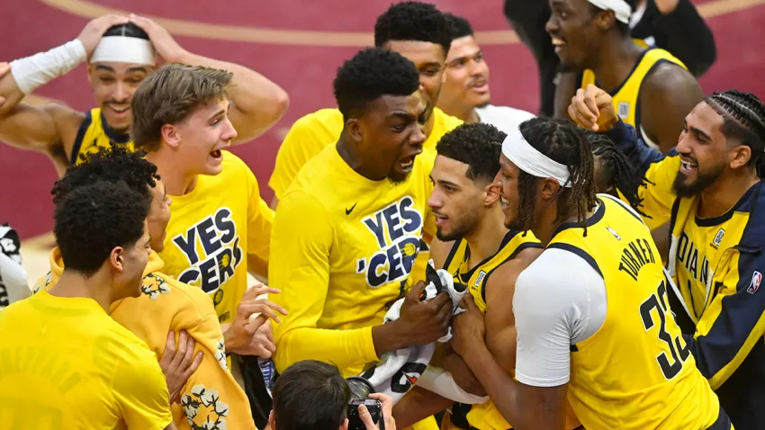 Pacers guard Tyrese Haliburton