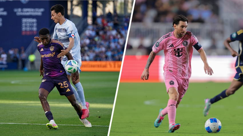 Split of L.A. Galaxy and Inter Miami