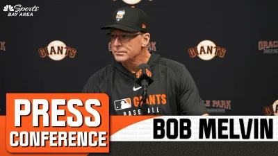 Melvin lauds ‘battle tested' Giants after walk off win over Braves
