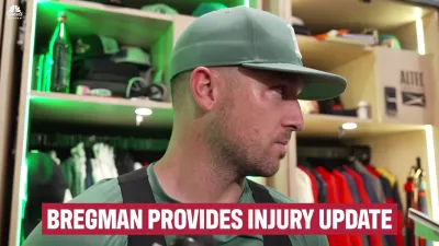 Alex Bregman gives encouraging injury update