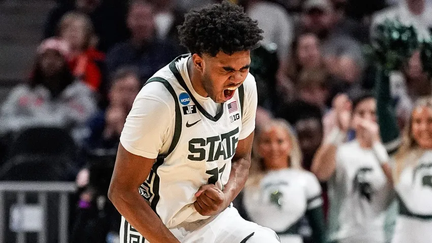 Michigan State guard Jase Richardson