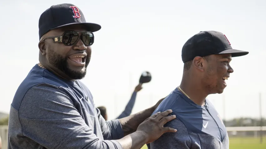 David Ortiz, Rafael Devers