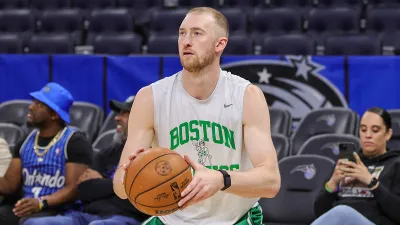 Celtics wing Sam Hauser