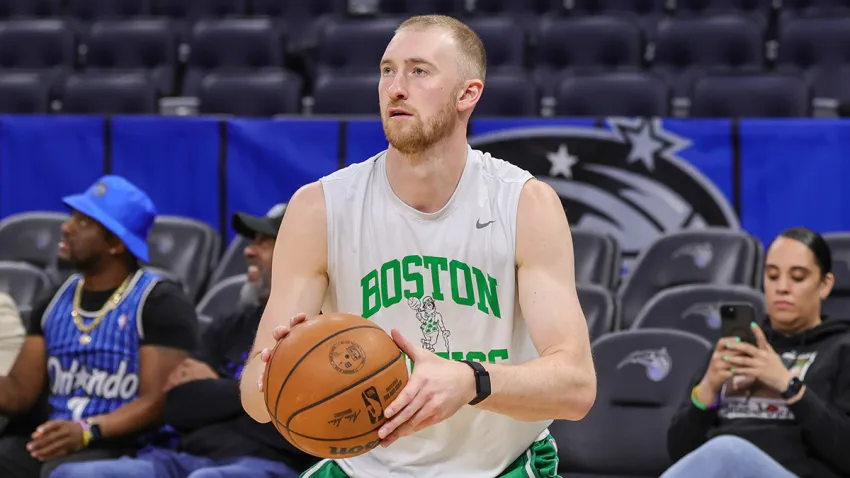 Celtics wing Sam Hauser