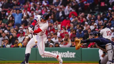 Roman Anthony talks getting first hit and win in front of family at Fenway