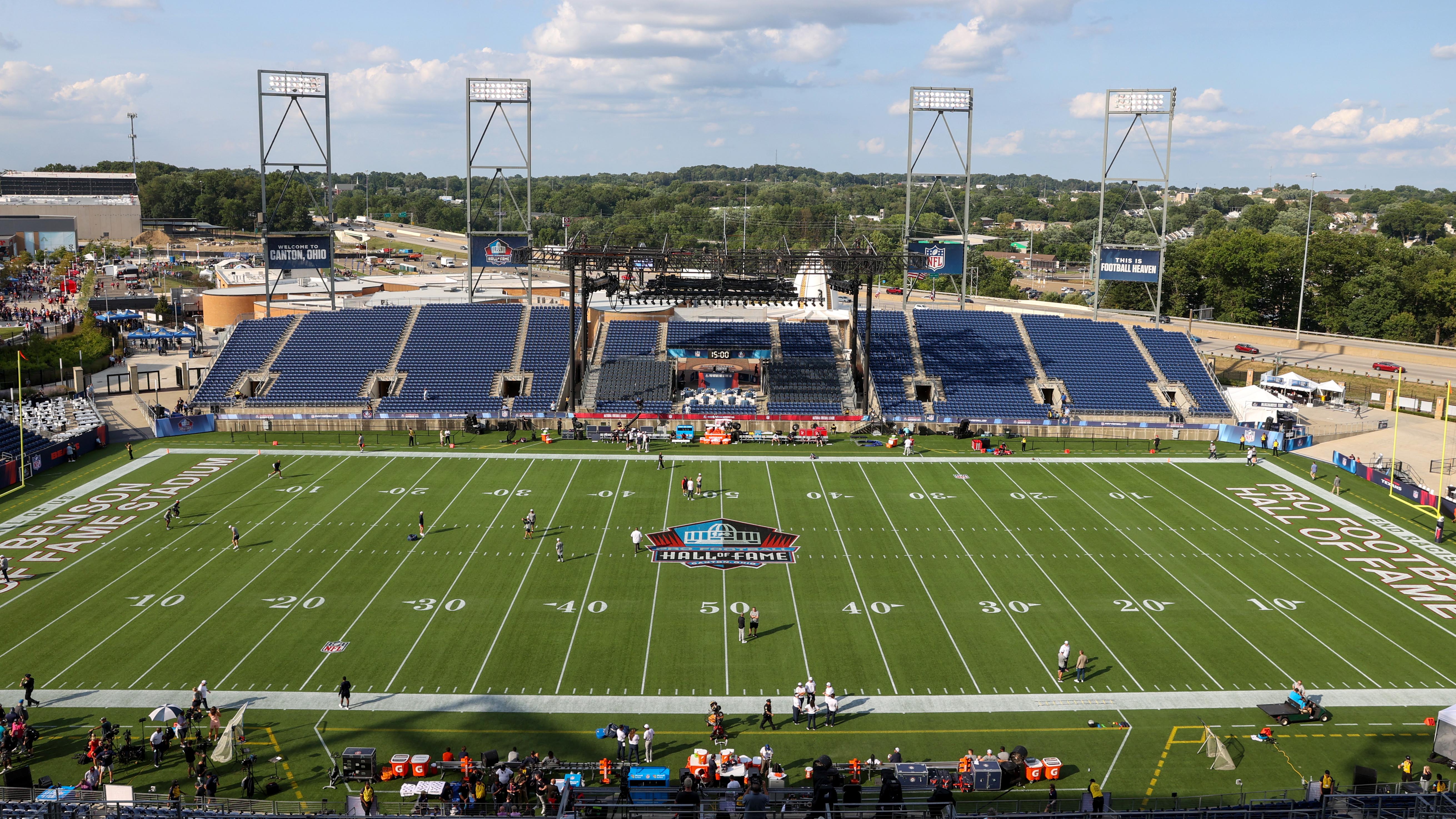 When Is The First NFL Game In 2025 Here Are The Preseason Dates NBC 250713 Hall Fame Game Getty 