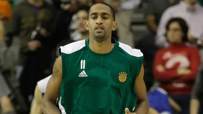 Panathinaikos Athens guard Drew Nicholas