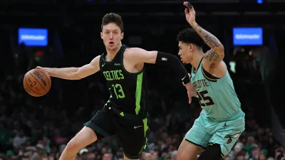 Celtics forward Drew Peterson