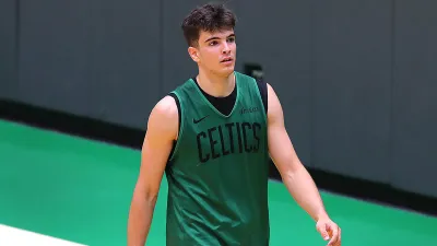 Celtics rookie guard Hugo Gonzalez