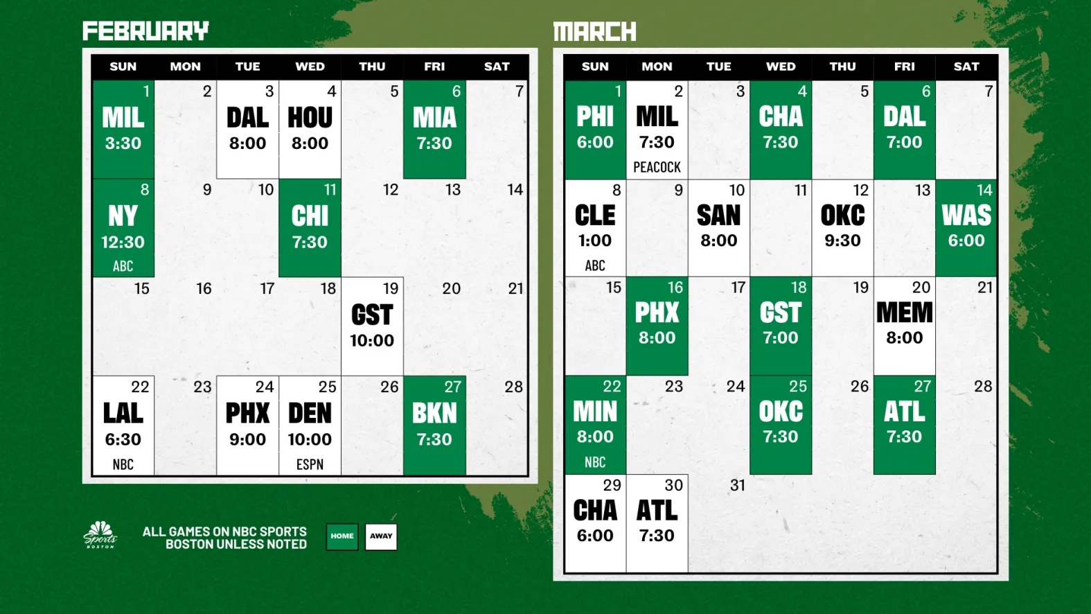 Celtics 2025 26 Schedule With Dates Opponents For Every Game NBC celtics-2025-26-schedule-with-dates-opponents-for-every-game-nbc