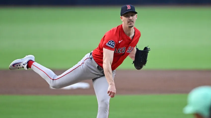 Former Red Sox pitcher Walker Buehler