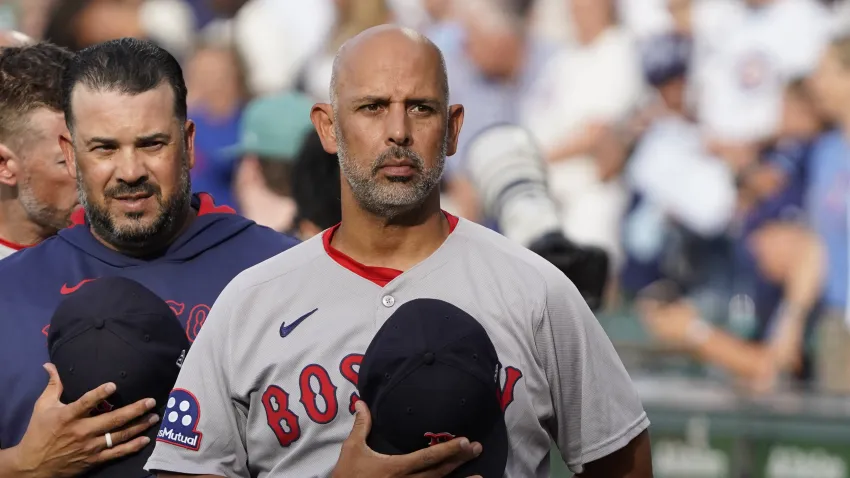 Red Sox manager Alex Cora