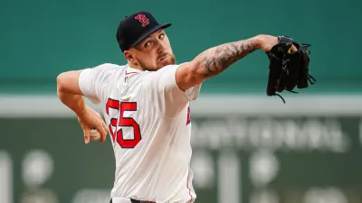 Boston Red Sox pitcher Garrett Crochet