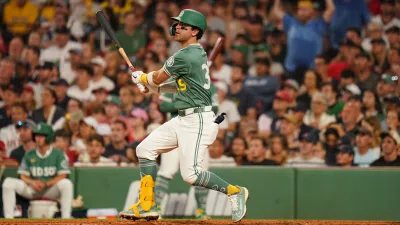 Boston Red Sox infielder Marcelo Mayer